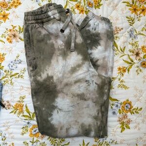 TALENTLESS Olive Tie-Dye sweat pants
